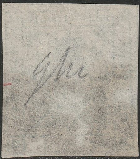 Modena – Governo Provvisorio 1859 – 5 cent verde ben marginato con annullo di Finale di Modena – Sassone N .12