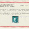 Sicilia 1859 – 2 grana II Tav. azzurro nuovo con gomma integra – Sassone N.7