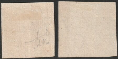 Napoli 1859 – 2 grana I Tavola rosa lillaceo Sassone N. 5a 3 es. di nuances diverse