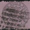 Stato Pontificio 1868 20 c. lilla grigio carta opaca usato n.28c rarità certificata