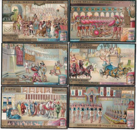 LIEBIG ITA S 669 – Festa nell’antico evo – buone condizioni