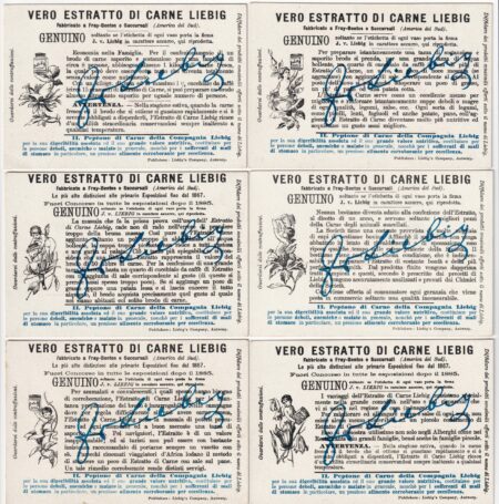 LIEBIG ITA S 520 – Fiori con figure nei petali – Ottime condizioni