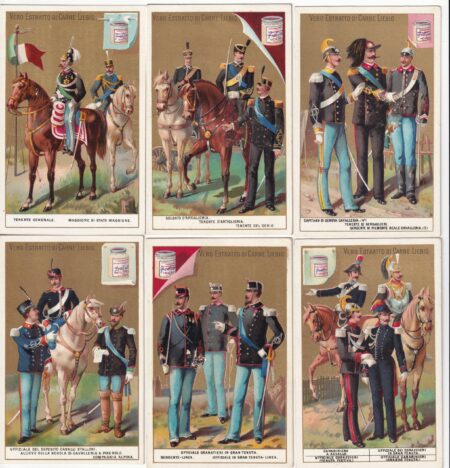 Liebig ITA S 172 – Esercito Italiano 1 – 1886 – Ottime condizioni