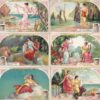 Liebig ITA S 1001 – Le nove muse – 1910 – Ottime condizioni