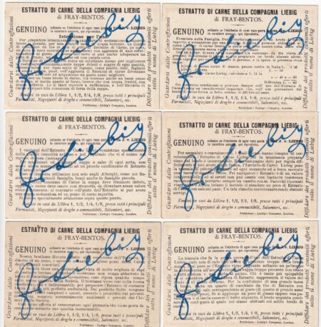 LIEBIG ITA S 210 – Calendario Luglio-Dicembre – Ottime condizioni