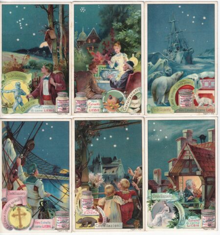 Liebig ITA S 727 – Costellazioni – 1903 – Ottime condizioni