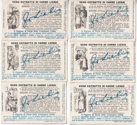 Liebig ITA S 588 – Feste popolari mascherate – 1899 – Ottime condizioni