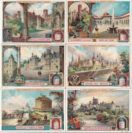 LIEBIG ITA S 373 – Castelli celebri – Ottime condizioni