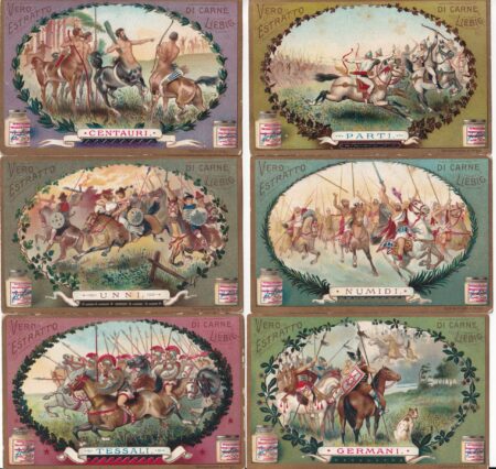 Liebig ITA S 763 – Popoli cavalieri – buone condizioni