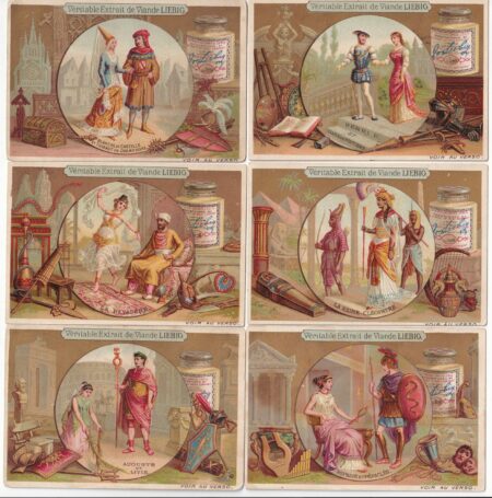 LIEBIG ITA S 249 – Personaggi e cortigiane celebri – discrete condizioni