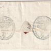 1 gr. I Tav. coppia Disallineata + singolo su sovracoperta da Cosenza x Bovalino rara n.3f+3