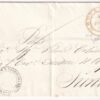 1860 4 Feb 20 c. Sass. 20c su fresca sovracoperta da Montalcino Pt.5 x Siena firmata Palermo+Bol Cv 2400