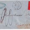 II Em. 10 c. su fronte da Viterbo x Arona tassato f.Chiav n.17
