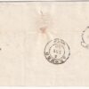1860 3 Nov 10 c. Sass19e ben marginato su fresca sovracoperta da Rapolano Pt.7 x Arezzo