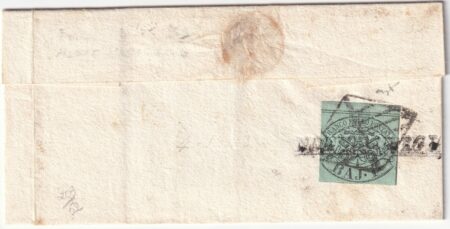 I Em.1 b. su sovracoperta da Montesangiorgio Pt.7 x Campofilone f.Chiav n.2
