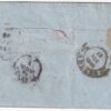 1860 14 Dic 10 c. Sass 19f su sovracoperta da Prato Pt. x Fojano