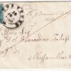 1853 10 Agp 2 cr. Sass 5d su fresca sovracoperta da Volterra Pt.5 x Massa Marittima Spl