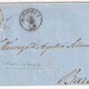 2 gr. ardesia grandi margini su sovracoperta da Napoli x Bari Cert.Biondi n.20c