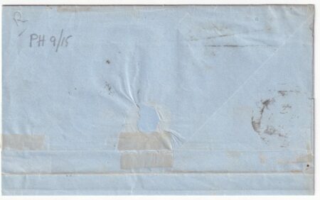 2 gr. ardesia grandi margini su sovracoperta da Napoli x Bari Cert.Biondi n.20c