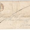 1855 5 Lug 2 cr Sass 5 su sovracoperta da Castel del Piano Pt.5 x Siena