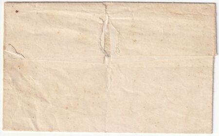 1 gr. isolato su sovracoperta da Larino Pt.4 x città non tassata f.Ferr rara n.19