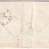1854 20 Feb 1 cr coppia Sass 4 su lettera da Rocca S.Casciano Pt.5 x S.Miniato