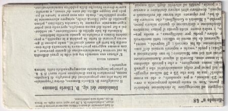 16 Mar 1861 ultimo giorno PN 1/2 t. Doppia Effige discosta su Giornalie Omnibus da Napoli x Morcone f.Chiav raro