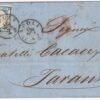2 gr. ardesia grandi margini su sovracoperta da Napoli x Bovino f.Chiav, Palermo n.20c