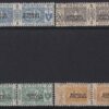 Somalia 1917 Serie di 8 valori Pacchi postali Sass. 1/4+6/9 MNH** firmati Cv 2440