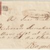 1858 14 Ott 2 gr. Sass 6d grandi margini su sovracoperta da Catanzaro x Napoli f. AD Cv 5000