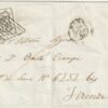 1861 26 Mar 8 b. Sass.9 ben marginato msu sovr. da Roma x Firenze Spl