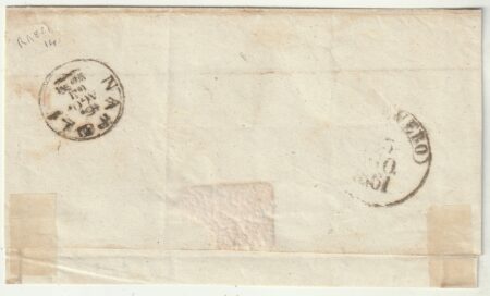 2 gr. Sass 20 su sovr. da Serracapriola Pt.11 x Napoli f.Bott, Chiav., ED Cv 3300