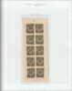 Minifogli Stemma Serie Completa Sass 1/5 MNH** Cert.Biondi Spl