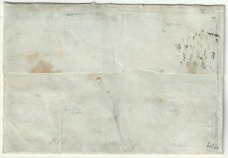 5 c. verde oliva isolato ampio Bdf su piccola sovracoperta da Modena x Carpi rara periziata – Sassone n.8