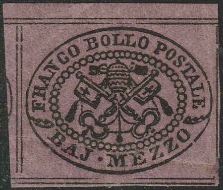 I^ Em. 1/2 b. lilla vivo Sass 1e MH* Bdf f.Chiavarello Cv 2200