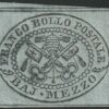 I^ Em. 1/2 b. grigio azzurro Sass 1a MNH** f.AD Cv 3000