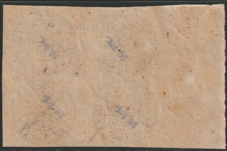 II^ Em. 20 c. Quartina Sass 18a MNH**/MLH* Bdf f.AD Cv 4500