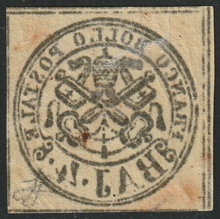 I^ Em. 4 b. giallo chiaro Sass 5Ab MH* Spl