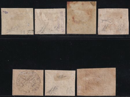 II Em. Serie di 7 valori Sass.13+15/20 MLH* firmati Spl