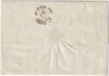 1857 11 Ott 2 b.+ 8 b.Sass 3+9 Intersp. su lettera da Bologna x Napoli f.AD