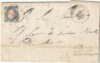 Province Napoletane 1861 – 2 gr. ben maginato usato su lettera da Melfi Pt.5 x Potenza periziata – Sassone n.20
