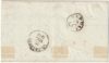 1 gr. coppia grandi margini su lettera da Serracapriola Pt.7xNapoli Chiaja rara lusso pluriperiziata – Sassone n.19