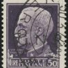 GNR Tir. di Verona 50 l. violetto usato molto raro Certificato – Sassone n.489