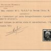 GNR Tir. di Verona 50 l. violetto usato molto raro Certificato – Sassone n.489