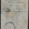 I^ Em. 2 cr. azzurro chiaro grandi margini annullo PD azzurro lusso – Sassone n.5