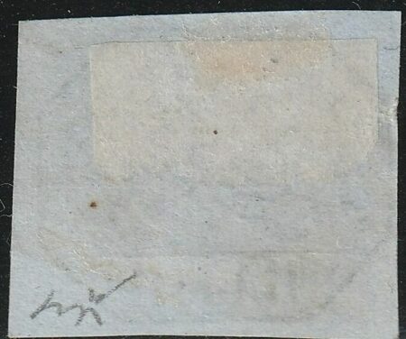 I^ Em. 6 b. grigio perla ben marginato nuovo raro periziato – Sassone n.7Aa