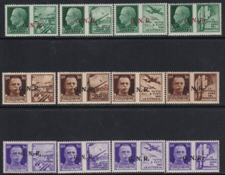 Pdg GNR Serie Completa MNH** Spl