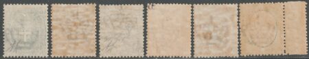 Umberto II^ Em. Serie Completa Sass S.5 MLH*/MNH** col “Cuoricino” centratissimo f. Giulio Bolaffi, AD Spl Cv 12.137,50