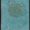 I^ Em. 7 b. azzurro grandi margini nuovo raro periziato – Sassone n.8
