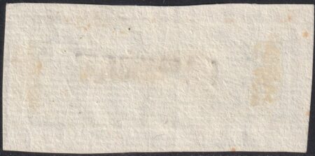 I^ Em. 1/2 b. grigio azzurro coppia Sass 1a molto ben marginata usata su framm. annullo a data azzurro f.G.Bolaffi Spl